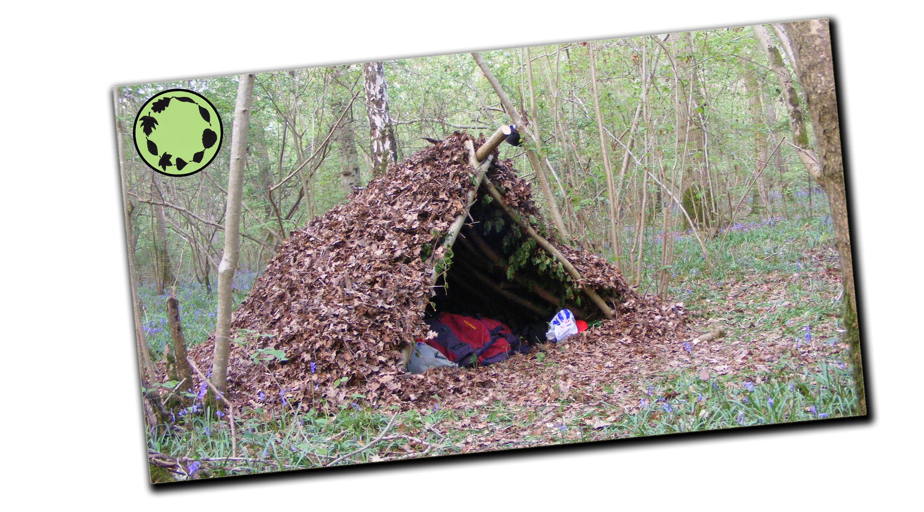 bushcraft shelter debris hut